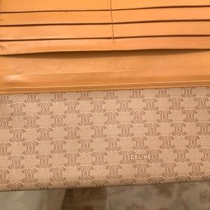 Celine wallet and key fob